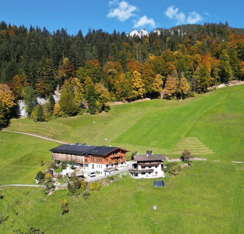 Biobauernhof Schneiderbauer Apartment Ункен Екстериор снимка